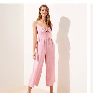 ✨HOST PICK✨ LOFT Pink Jumpsuit